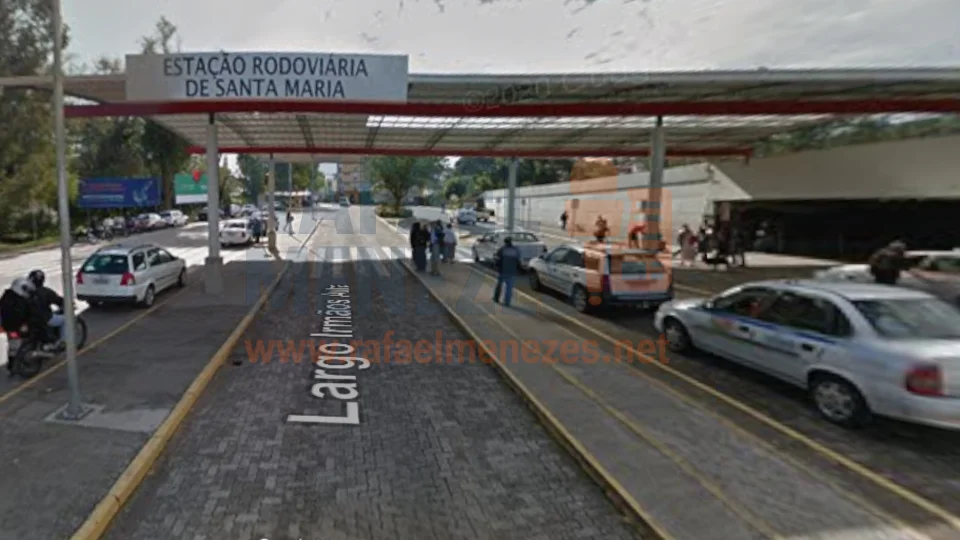 Homem é preso em flagrante após tentar furtar táxi na rodoviária de Santa Maria