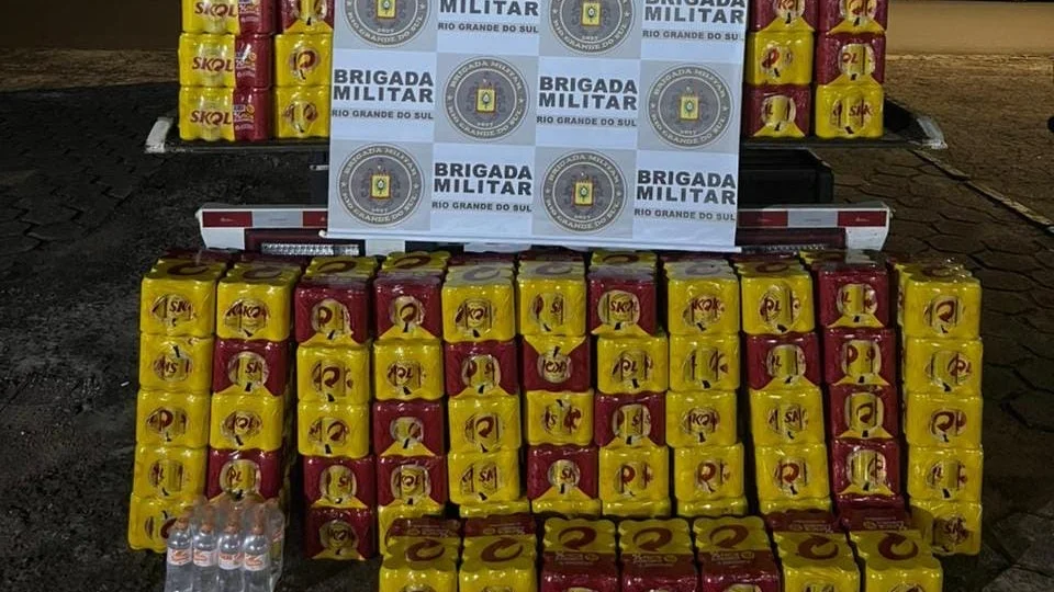 Trio é preso após furtar mais de 100 fardos de cerveja em Cruz Alta