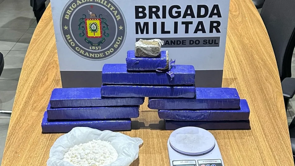 Homem é preso por tráfico de drogas no bairro Salgado Filho em Santa Maria