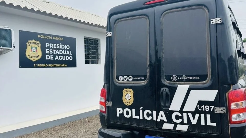 Polícia Civil prende suspeito de matar homem na véspera do aniversário em Agudo
