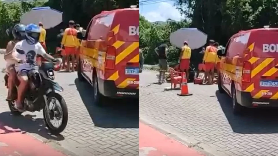 Ciclista de Santa Maria morre eletrocutado após fio se soltar e cair sobre ele em Florianópolis