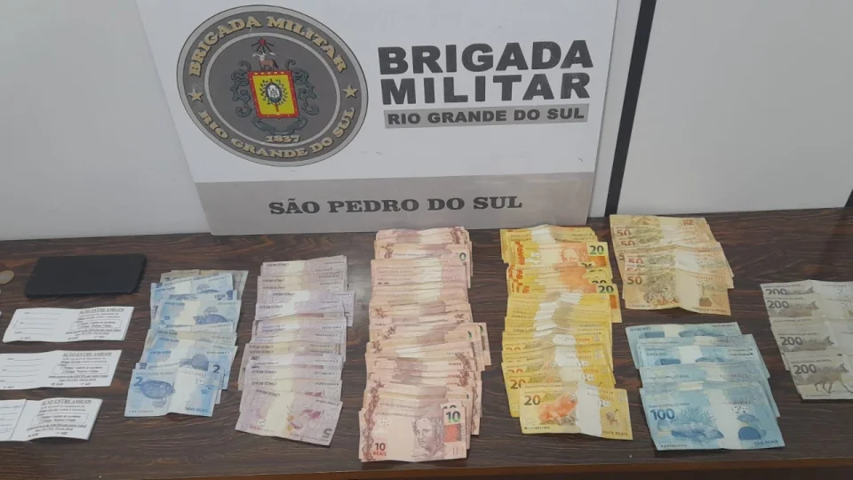 Homem é preso por estelionato após vender rifa falsa em São Pedro do Sul