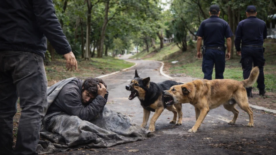 Jovem em situação de rua relata ataque de cães no Parque Itaimbé em Santa Maria