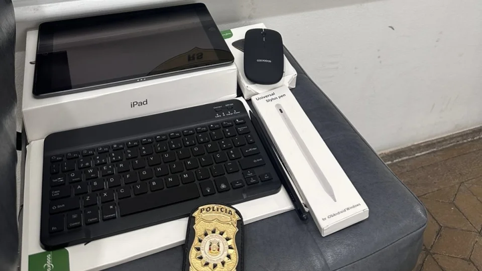Polícia Civil recupera iPad após golpe no Marketplace em Santa Maria