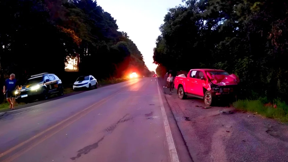Sete pessoas ficam feridas em acidente na BR-287 em Santiago