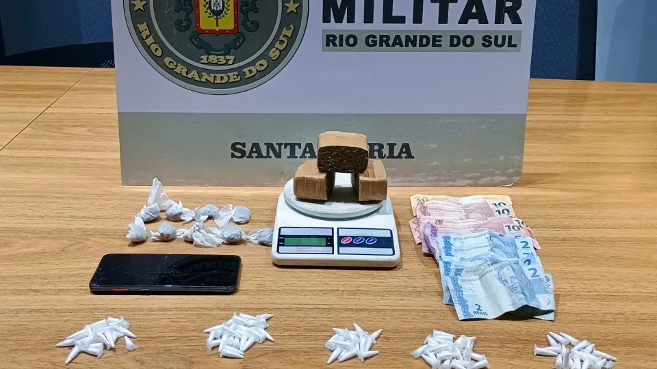 Brigada Militar prende quatro pessoas em menos de seis horas em Santa Maria