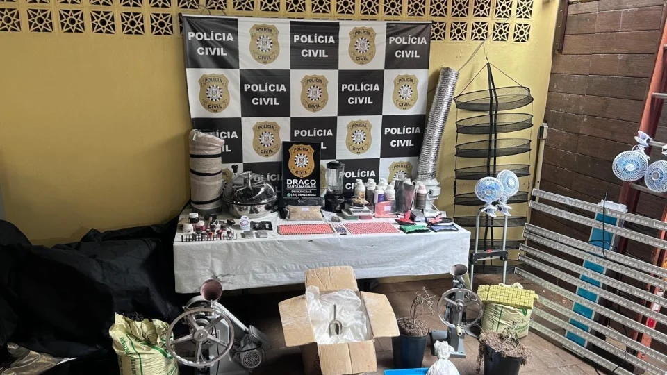 Estudante de engenharia química é condenado a 3 anos por laboratório de ecstasy em Santa Maria