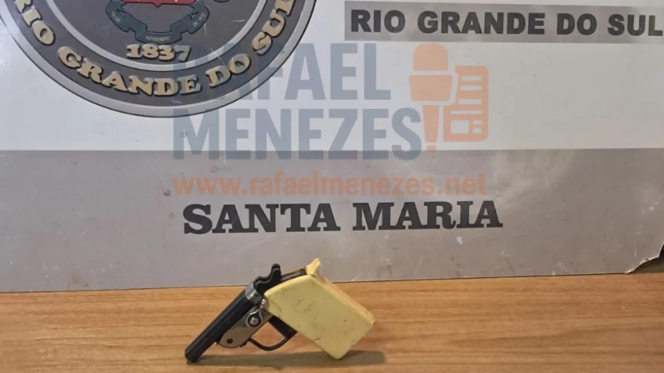 Homem é preso com arma artesanal no bairro Perpétuo Socorro em Santa Maria