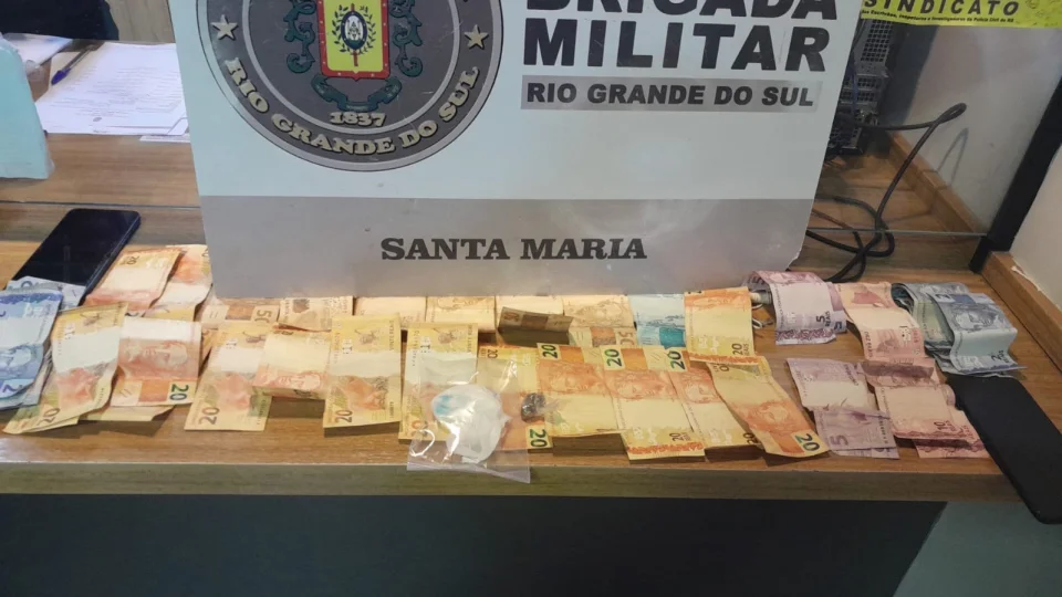 Homem é preso por tráfico em Santa Maria