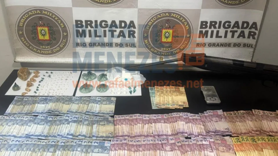Homem é preso por tráfico de drogas em Santa Maria