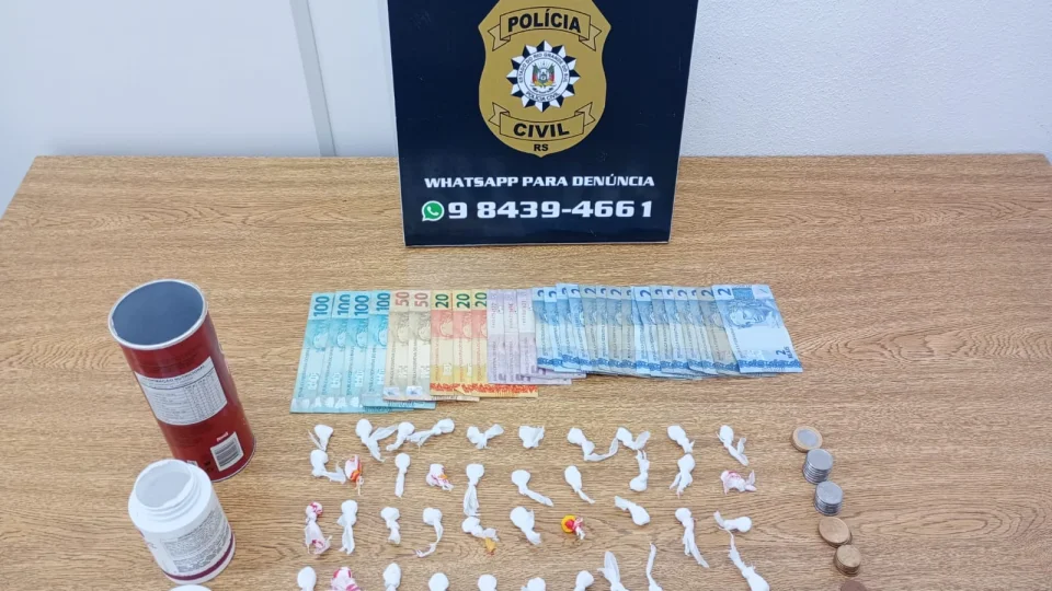 Mulher é presa em flagrante por tráfico de drogas em Tupanciretã