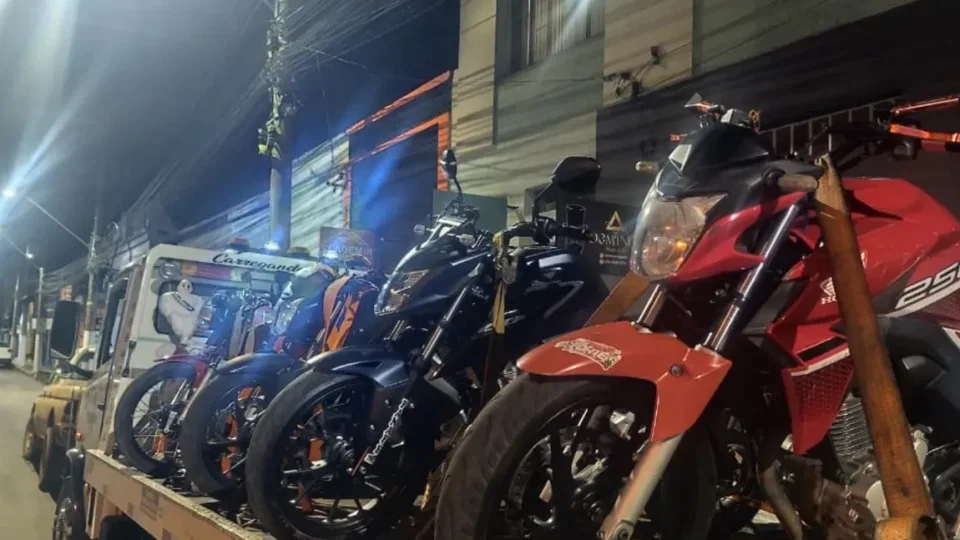 Cinco motocicletas são apreendidas em operação conjunta da Brigada Militar e Polícia Civil em São Gabriel