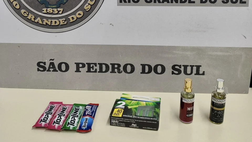 Homem é preso em flagrante por roubo em São Pedro do Sul