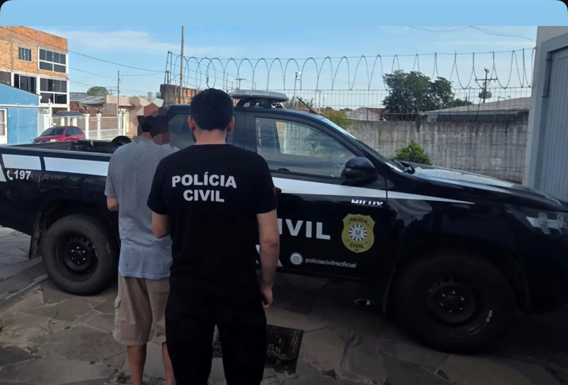 Polícia Civil de Cacequi prende homem de 66 anos por favorecimento à prostituição de adolescentes