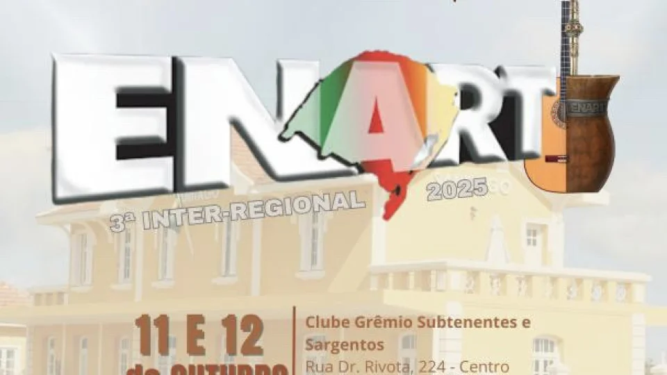 Santiago se prepara para receber a 3ª Inter-Regional do ENART 2025