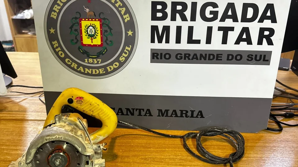 Jovem é preso por furto no Bairro Noal em Santa Maria