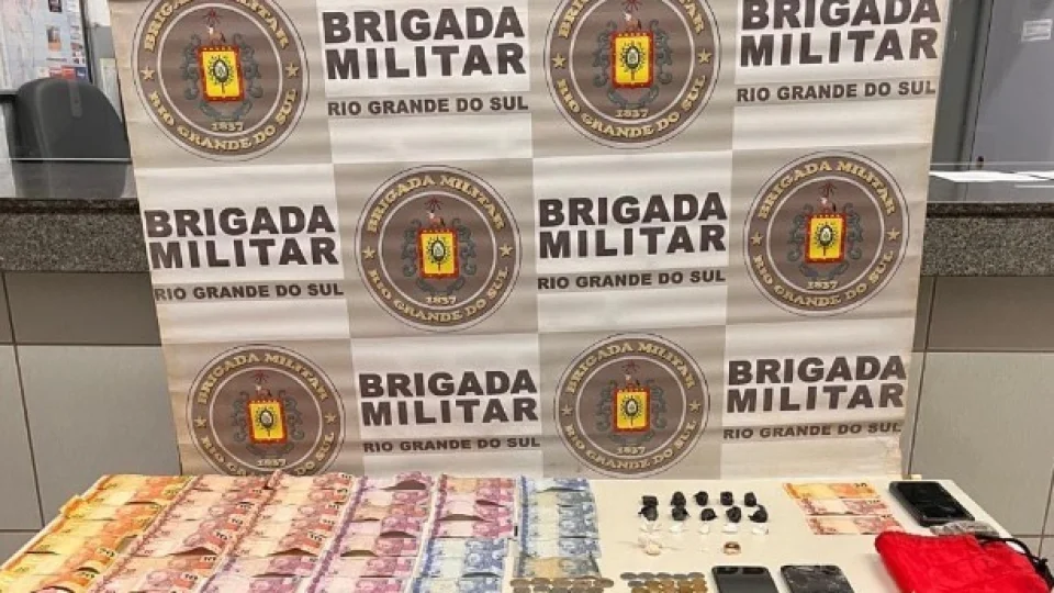 Homem é preso por tráfico de drogas em Cruz Alta