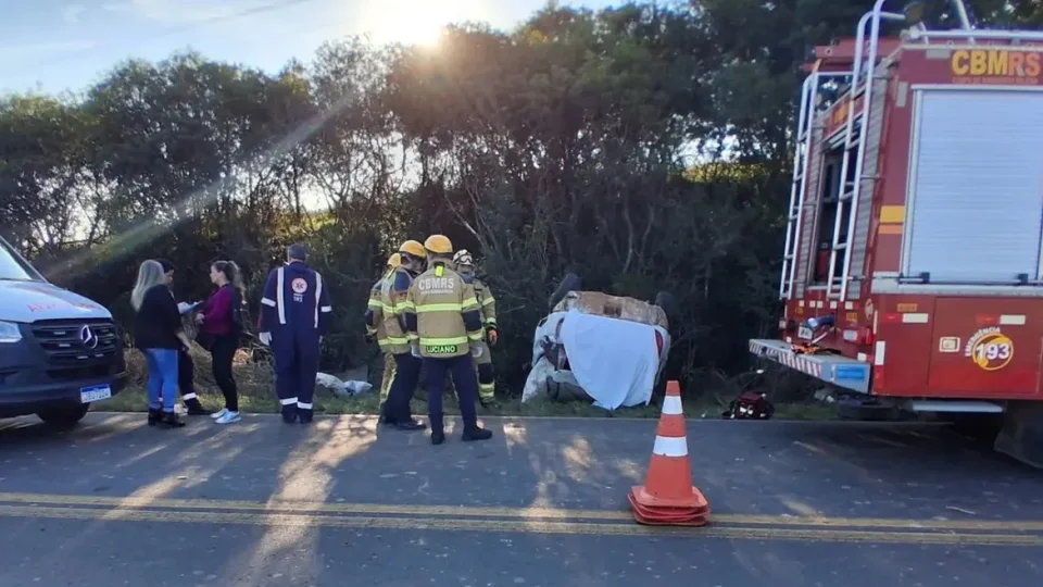 Mulher morre em acidente na ERS-149, em Formigueiro