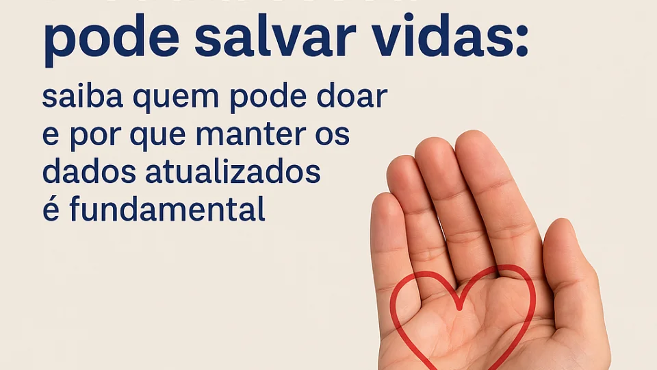 Ser doador de medula óssea pode salvar vidas: saiba quem pode doar e por que manter os dados atualizados é fundamental