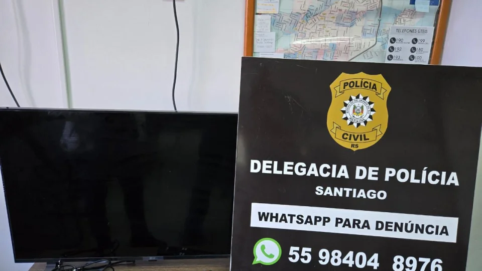 Homem é preso em flagrante por receptação em Santiago