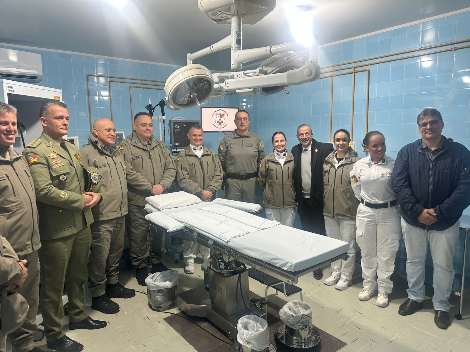Hospital da Brigada Militar de Santa Maria inaugura serviço de endoscopia e colonoscopia para policiais militares, bombeiros e usuários do IPE Saúde